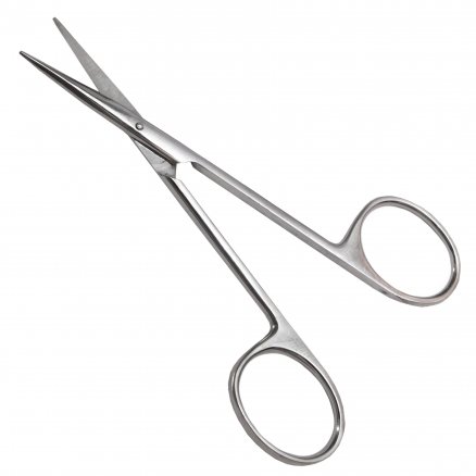 Ножиці по Stevens, очні тупокінцеві, прямі. Довжина 11,3 см